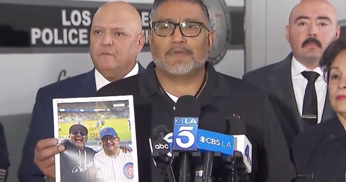 Police seek suspect in hit-and-run that killed baseball fan visiting L.A. for Dodgers game