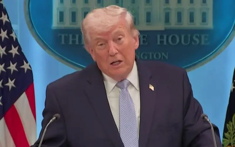 President Trump rips Obama and Biden for their handling of Iran
