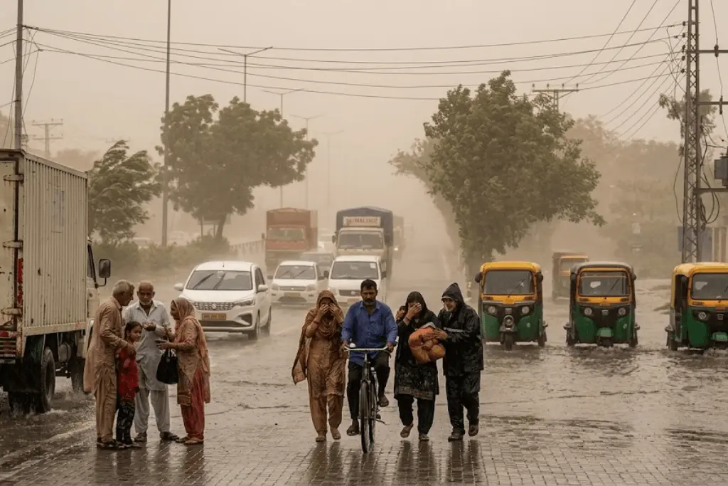 Punjab weather alert 2026 Rain and Dust Storm Risks