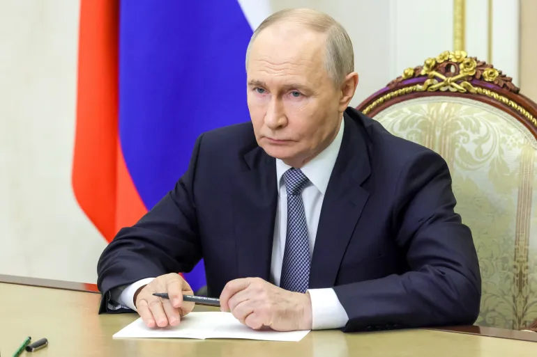 Putin hails Russia’s test launch of ‘most powerful missile in the world’