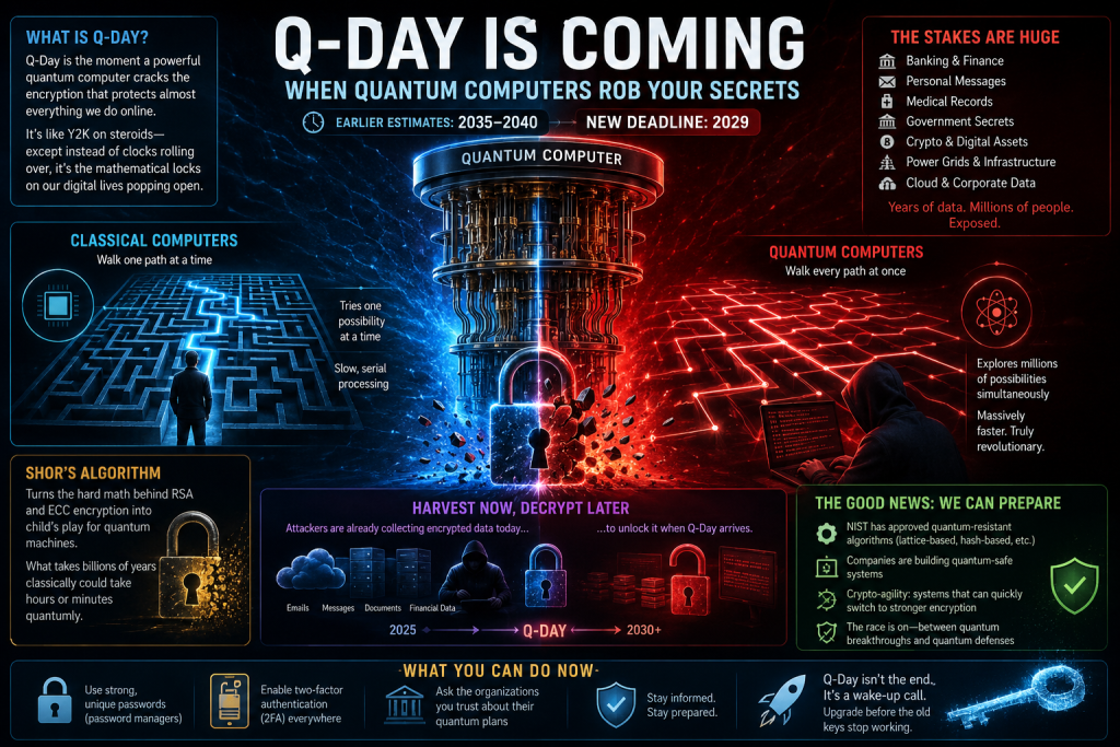 Q-Day is Coming: When Quantum Computers Rob Your Secrets – News Today | First with the news
