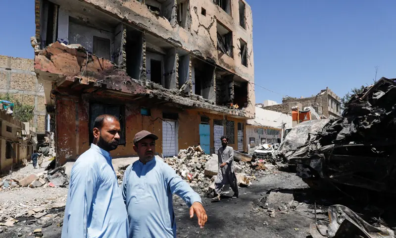 Quetta bombing leaves ill-fated neighbourhood ‘uninhabitable’