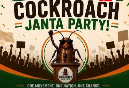 Rapid rise of “Cockroach Janta Party” online protest movement appears to spook India’s leaders