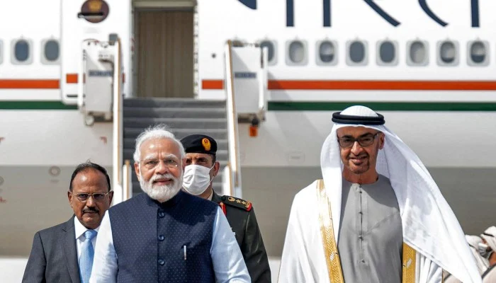 Red-Carpet Welcome for PM Modi in UAE with Air Force Escort – News Today | First with the news