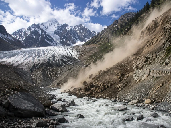 Rising Temperatures Across the Country Increase Risk of Landslides and Flooding Due to Melting Glaciers | Express News
