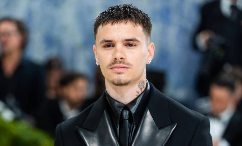 Romeo Beckham avoids bumping into brother Brooklyn as he skips event
