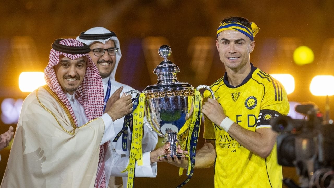 Ronaldo lifts maiden Saudi Pro League trophy ending Al Nassr’s seven-year title drought