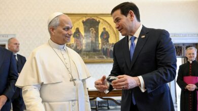 Rubio holds ‘constructive’ meeting with Pope Leo after Trump sends hard-line Iran message to Vatican
