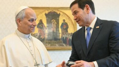 Rubio meeting with Pope Leo after tense exchanges between Trump and the first U.S.-born pontiff
