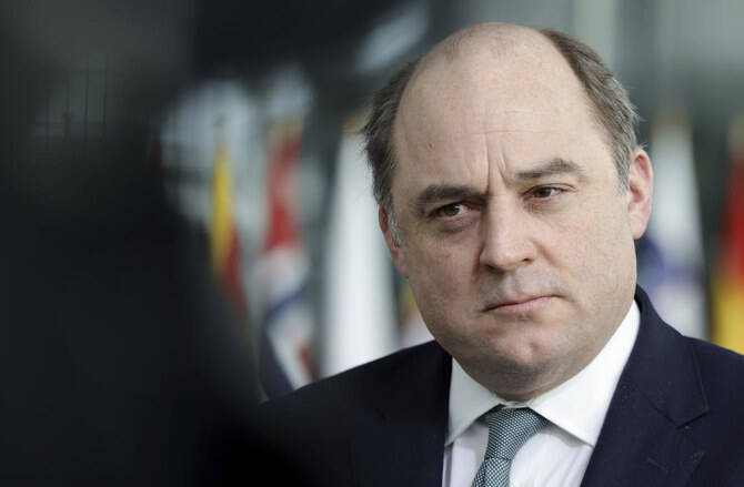 Russia places UK ex-minister Ben Wallace on wanted list