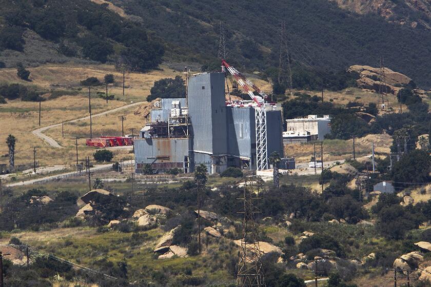 Sandy fire burns near former nuclear test site, triggering air monitoring efforts