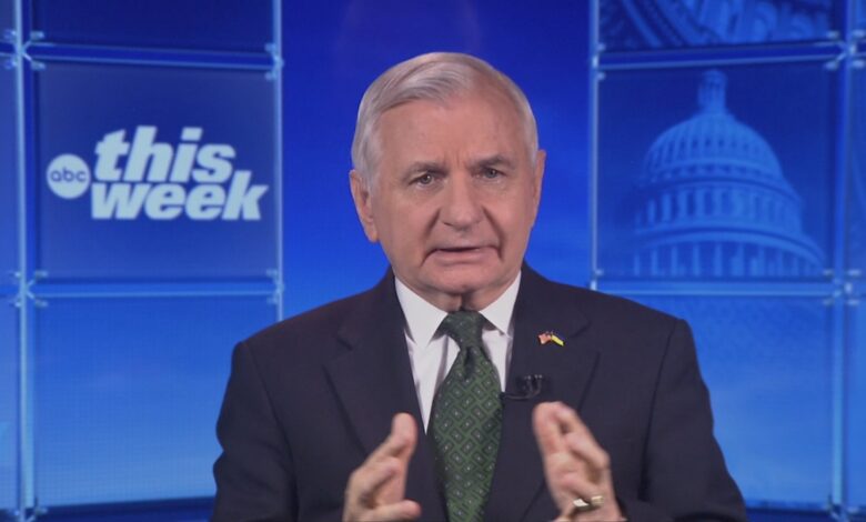Sen. Reed on Trump’s Iran strategy: ‘I don’t believe the president has a plan’