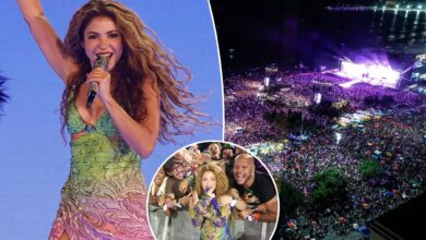 Shakira thrills a crowd of 2 million with free concert on Brazil’s Copacabana beach