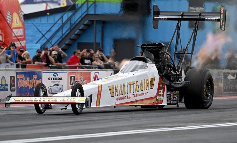 Shawn Langdon breaks NHRA speed record with 345 mph run at South Georgia Motorsports Park
