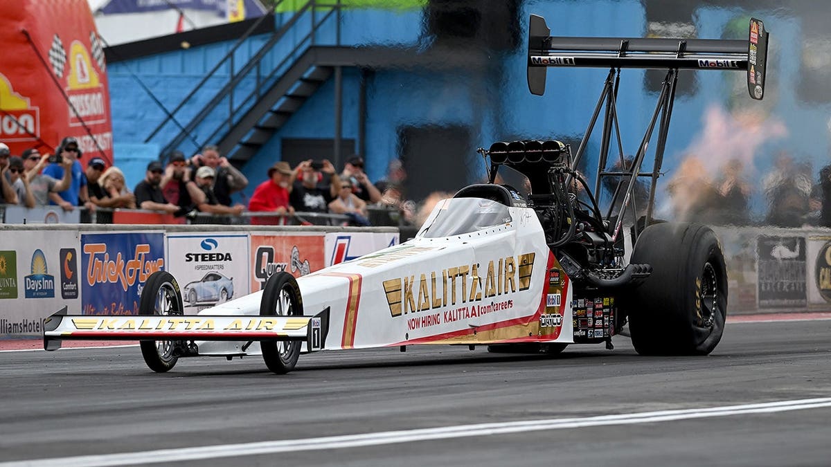 Shawn Langdon breaks NHRA speed record with 345 mph run at South Georgia Motorsports Park
