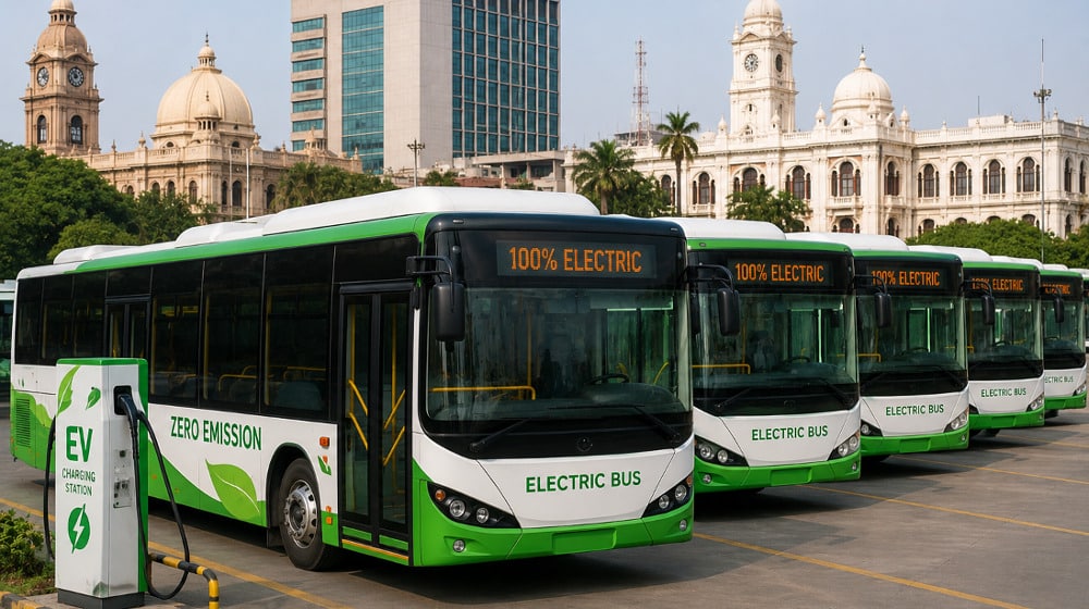 Sindh Approves 500 Electric Buses for Two Cities