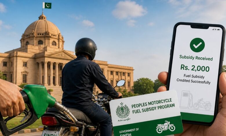 Sindh Extends Motorcycle Fuel Subsidy Program