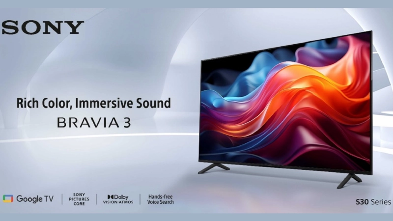 Sony BRAVIA 3 II Launched with Stunning 4K Display and Dolby Atmos