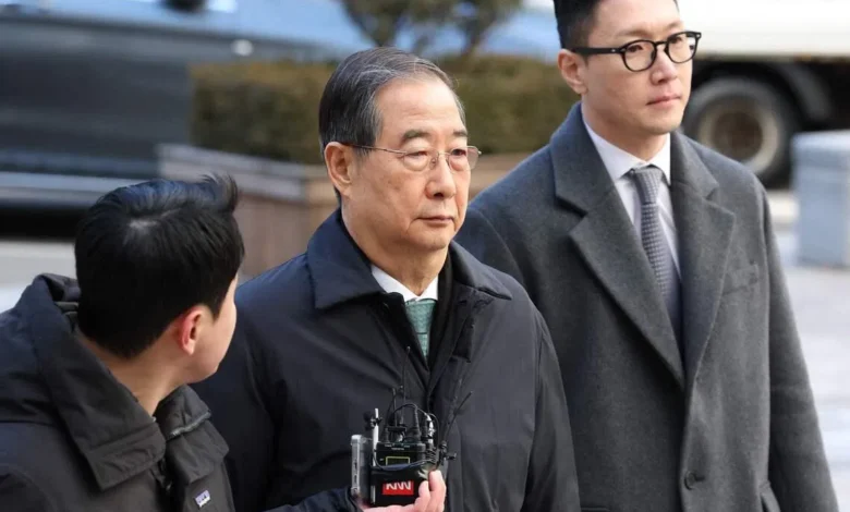 South Korea appeals court cuts jail term for ex-PM Han to 15 years in martial law case