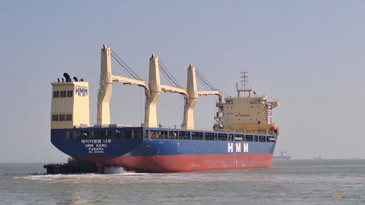 South Korean ship in Strait of Hormuz hit by unidentified object, ministry says