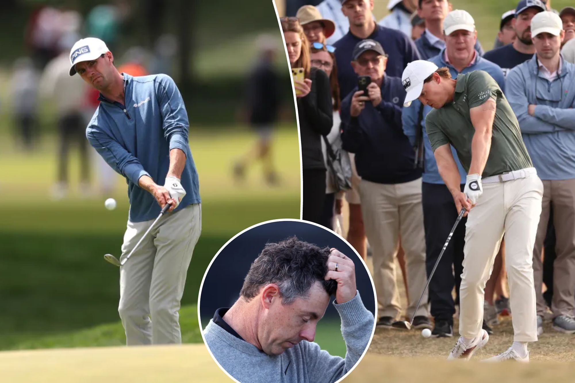 Stars struggling at ‘brutal’ PGA Championship as Alex Smalley, Maverick McNealy hold lead