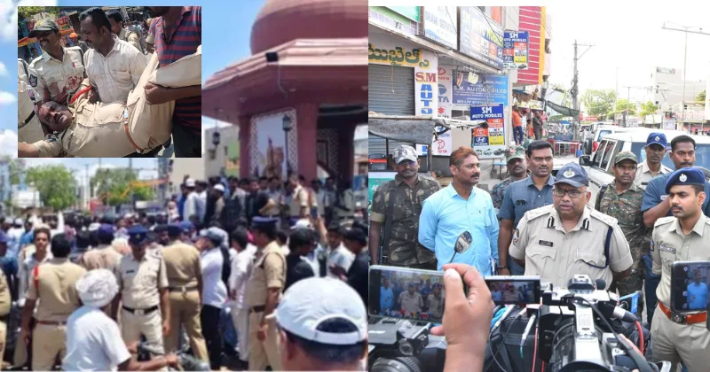 Stone-pelting in Kadapa ahead of Hanuman Jayanti
