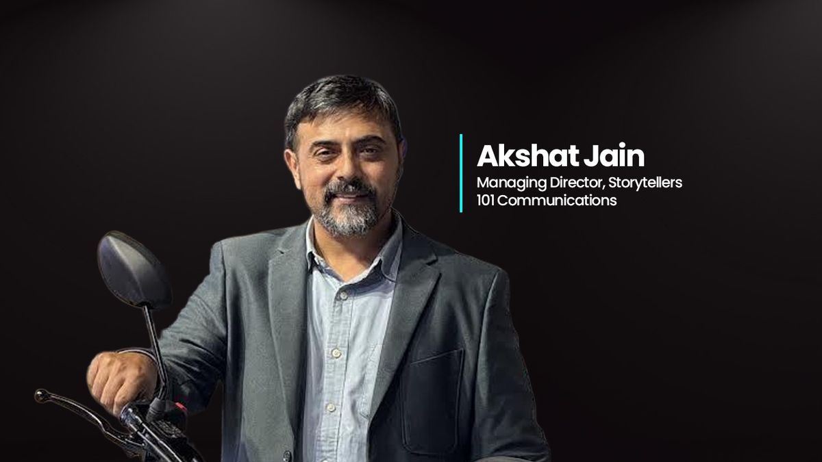 Storytellers 101 Communications appoints Akshat Jain as Managing Director