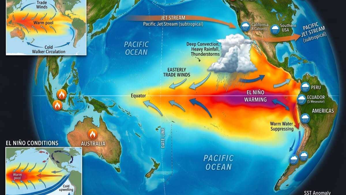 Super El Nino effect: कैसे इस बार गर्मी तोड़ सकती है रिकॉर्ड, य�