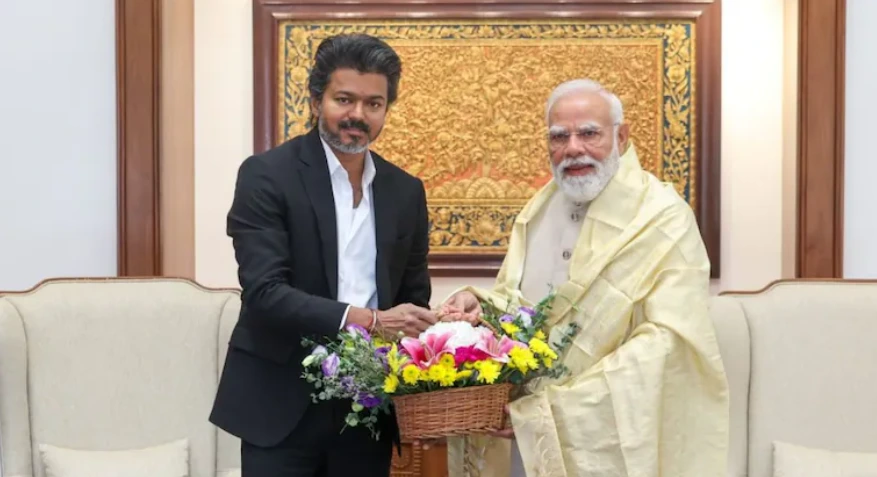 Tamil Nadu Chief Minister C. Joseph Vijay travels to New Delhi for first official meeting with PM Narendra Modi