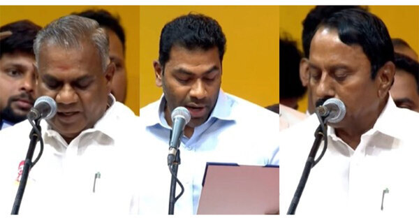 Tamil Nadu: N Anand, Aadhav Arjuna and seven others sworn in as ministers in Vijay’s cabinet