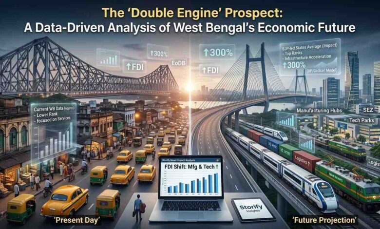 The “Double Engine” Prospect: A Data-Driven Analysis Of West Bengal’s Economic Future | Storify News