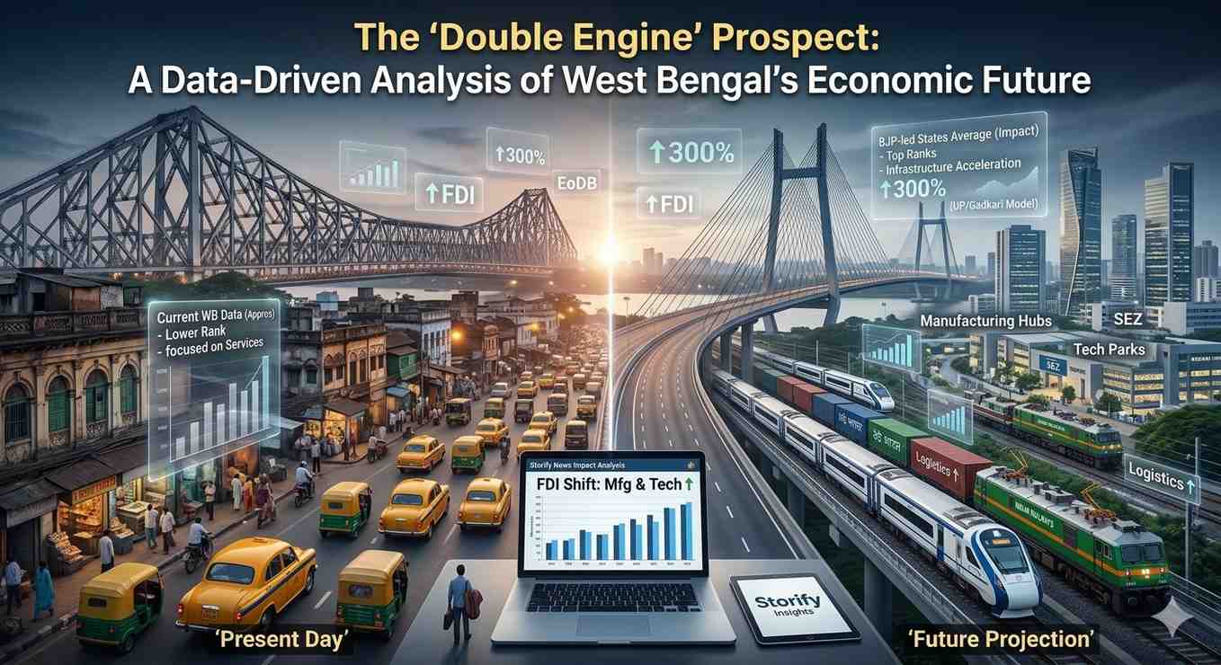 The “Double Engine” Prospect: A Data-Driven Analysis Of West Bengal’s Economic Future | Storify News