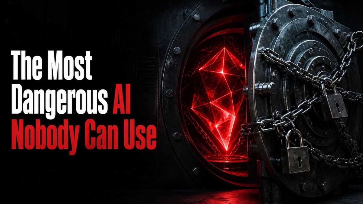 The Most Dangerous AI Nobody Can Use — And What It Means for India