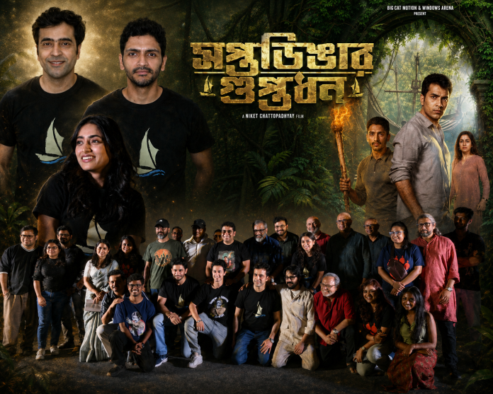 The Much-Awaited Official Trailer of Saptadingar Guptodhon Unveiled at Nazrul Tirtha