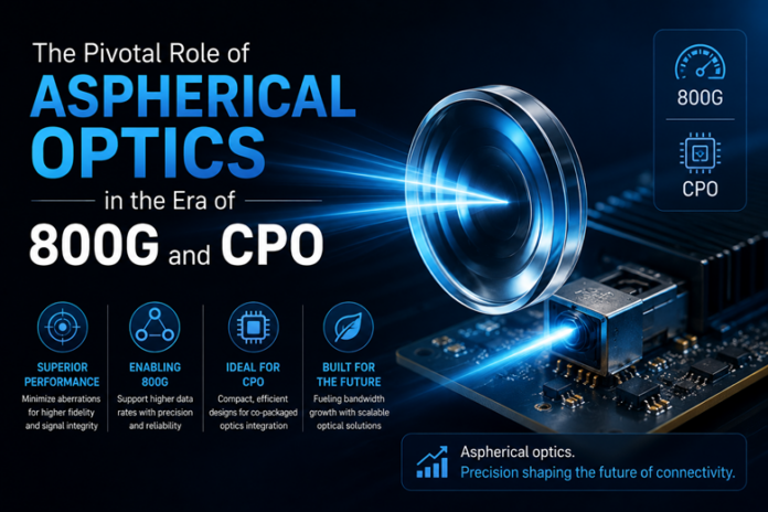 The Pivotal Role of Aspherical Optics in the Era of 800G and CPO – QuintDaily