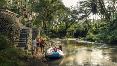 This might be the best hotel transfer in Bali – and the most beautiful
