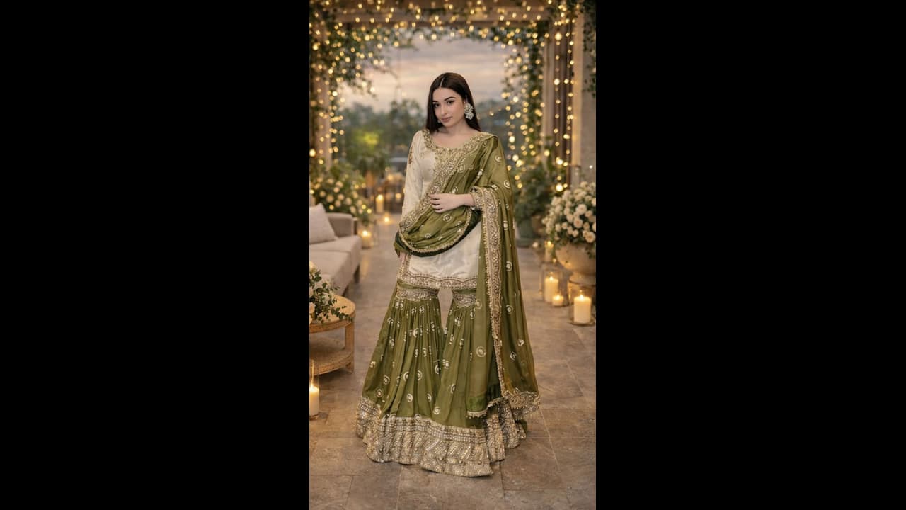 Trendy Sharara Sets for a Stunning Look