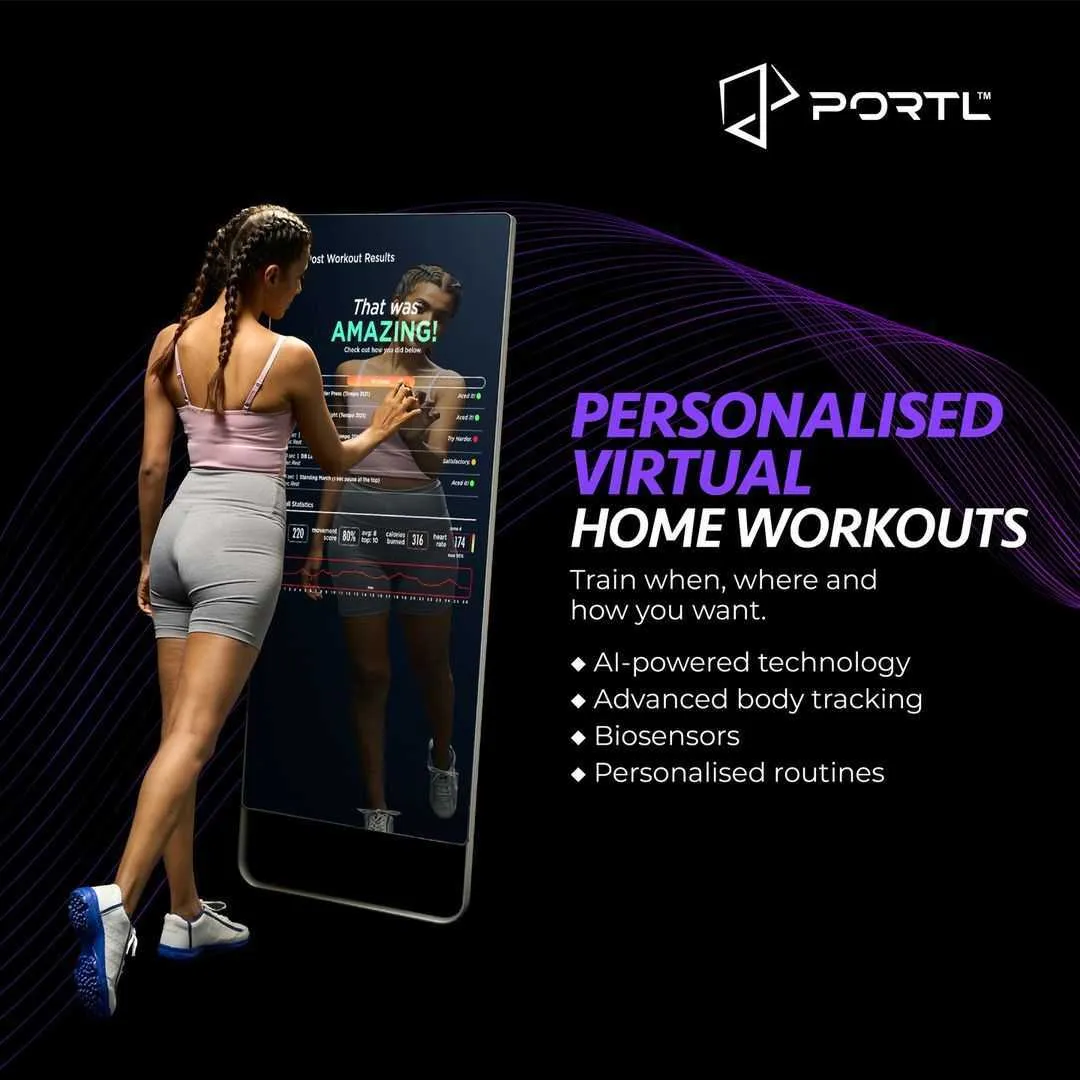 Trio Builds AI ‘Portal’ That Brings the Gym to Your Home; Bag Rs 1.5 Cr on Shark Tank
