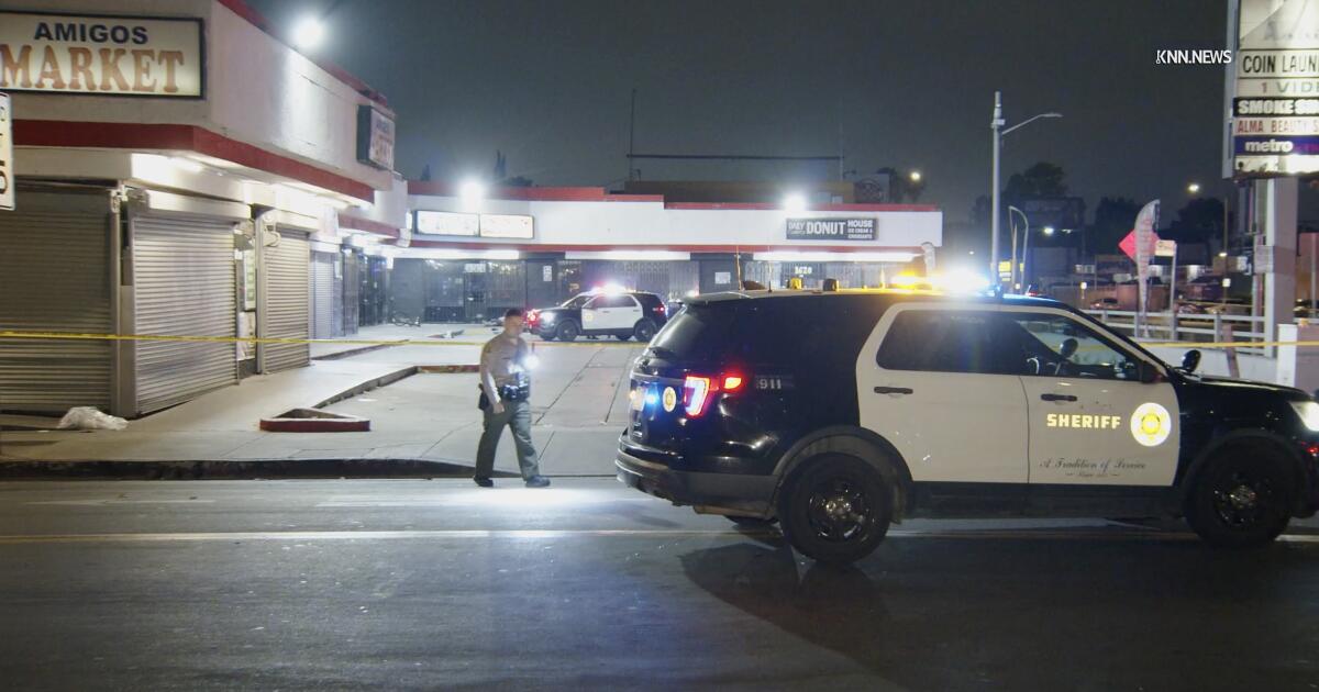 Triple shooting near Florence-Firestone strip mall kills one, injures two