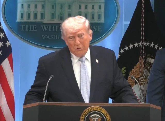 Trump says Iran will be ‘blown off the face of the earth’ if it targets US vessels | The Express Tribune