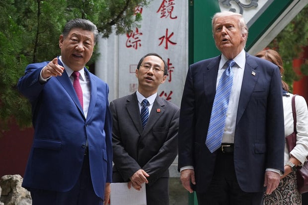 Trump touts “fantastic trade deals” after meeting with China’s Xi