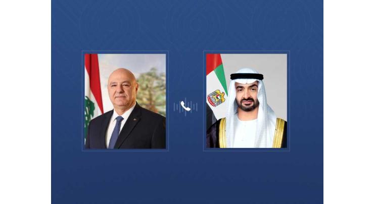 UAE President Receives Phone Call From Lebanese President – UrduPoint
