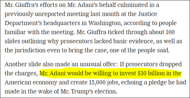 US DoJ, SEC and Gautam Adani reach settlement in bribery case