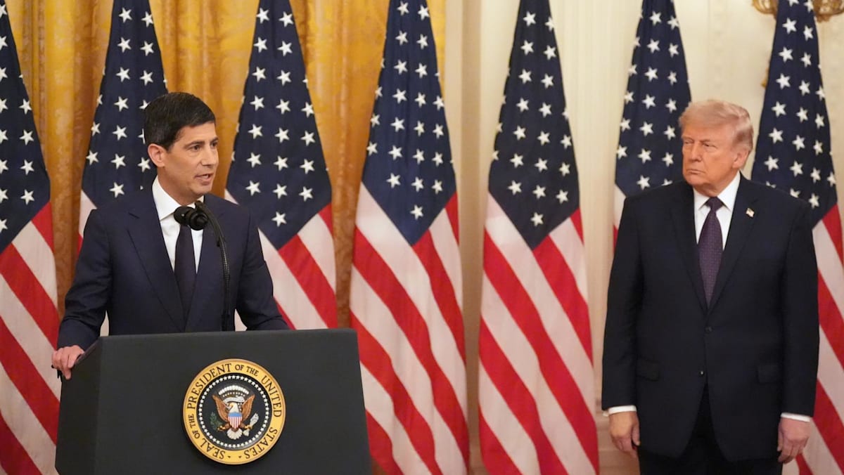 US Fed chair says will be ‘reform-oriented’ at glitzy White House swearing-in