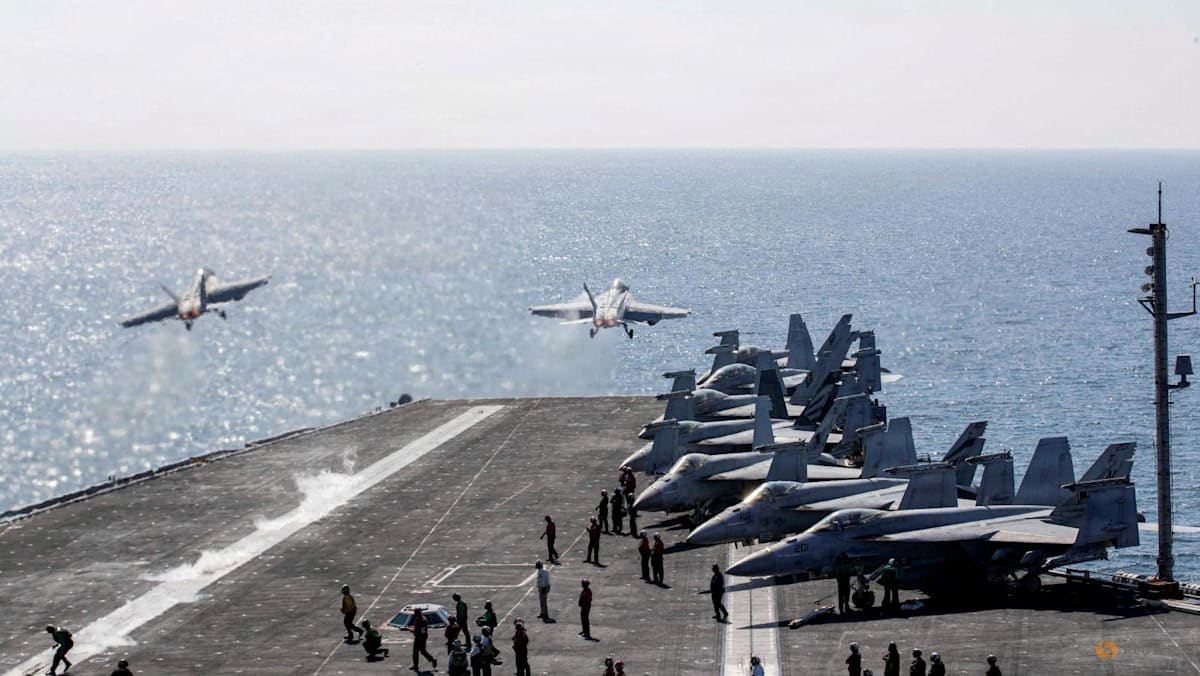 US says warplane disabled ship that tried to break Iran port blockade