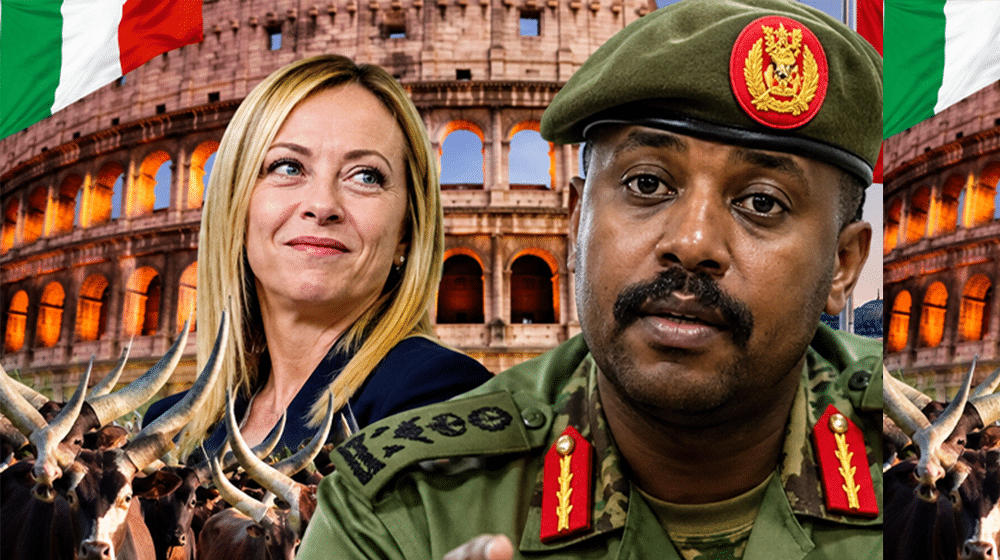 Uganda’s Army Chief Once Offered 100 Cows to Marry Italy PM Giorgia Meloni