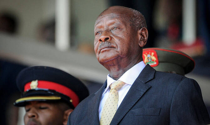Uganda’s longtime president will be sworn in for another term as his son emerges as de facto ruler