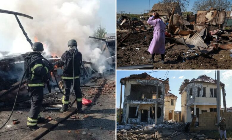 Ukraine attacks Russian oil port, ‘shadow fleet’ tankers as Moscow hits civilians targets