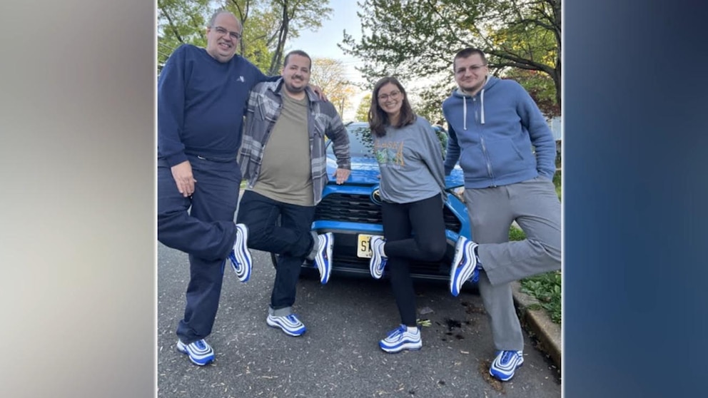 Video Family receives special Nike delivery honoring late mother