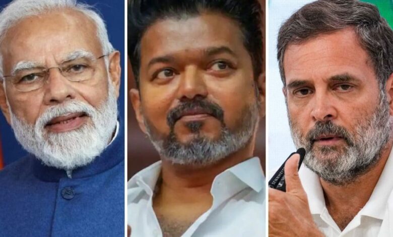 Vijay Signals Cooperative Governance, Thanks Modi and Rahul Gandhi for Greetings – News Today | First with the news
